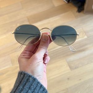 Rayban Light Blue Glasses